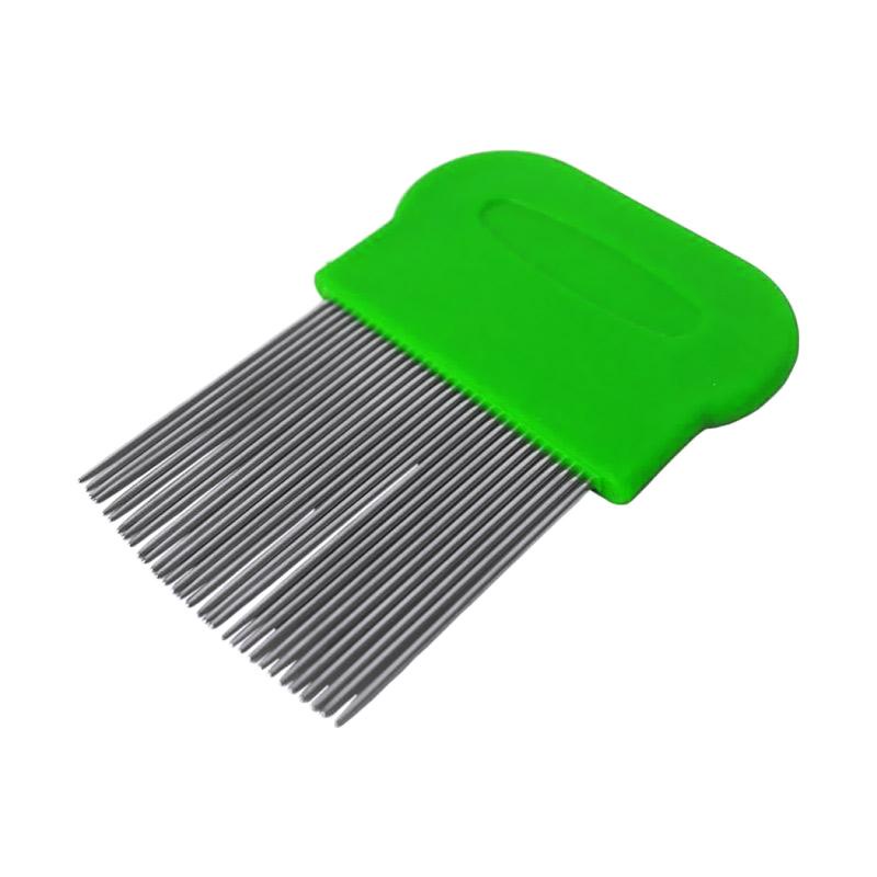 [COD] Sisir Serit Besi AMPUH Hilangkan Ketombe dan Kutu Hingga ke Telurnya I Berbahan Logam Awet