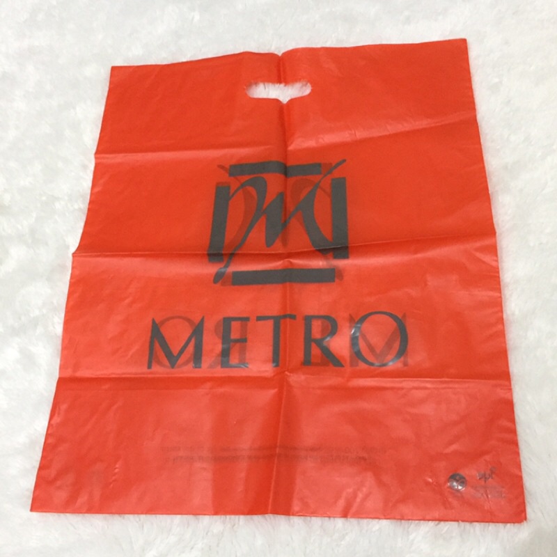 

Original Metro Large Shopping Bag Plastic Bag Tas Kantong Belanja