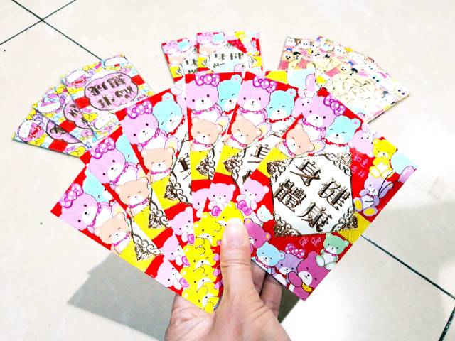 Angpao Kartun Jepang Murah Ampao Imlek one Piece Hello Kitty Bear Hiasan Parcel Imlek Grosir