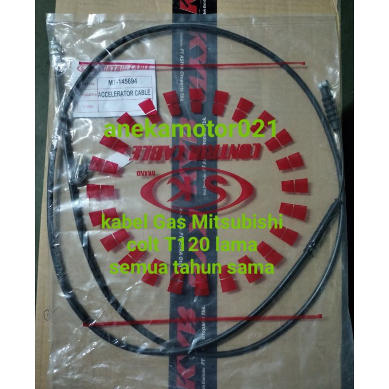 kabel Gas Mitsubishi colt T120 lama