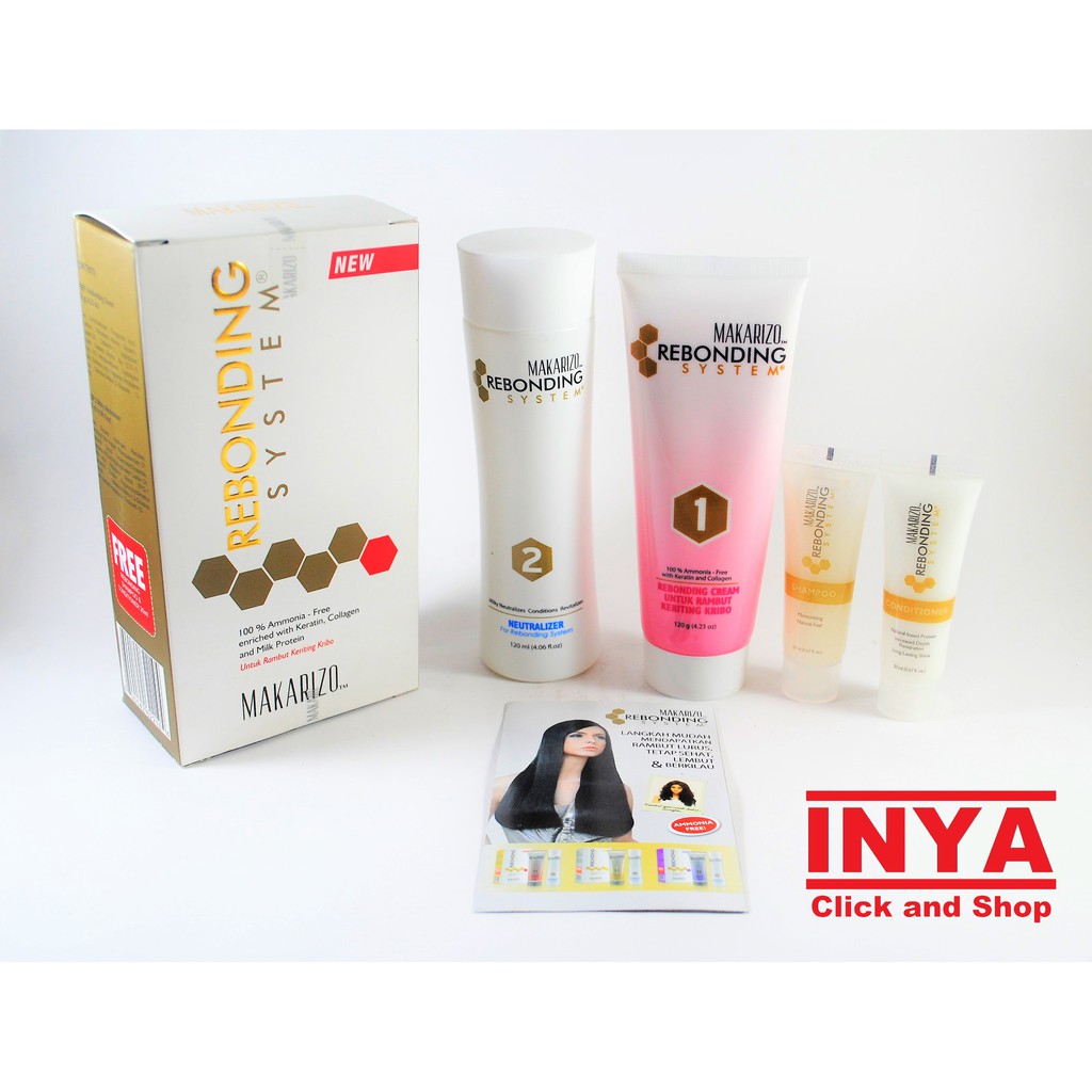 MAKARIZO REBONDING SYSTEM FREE VITAMAX - Krim pelurus rambut