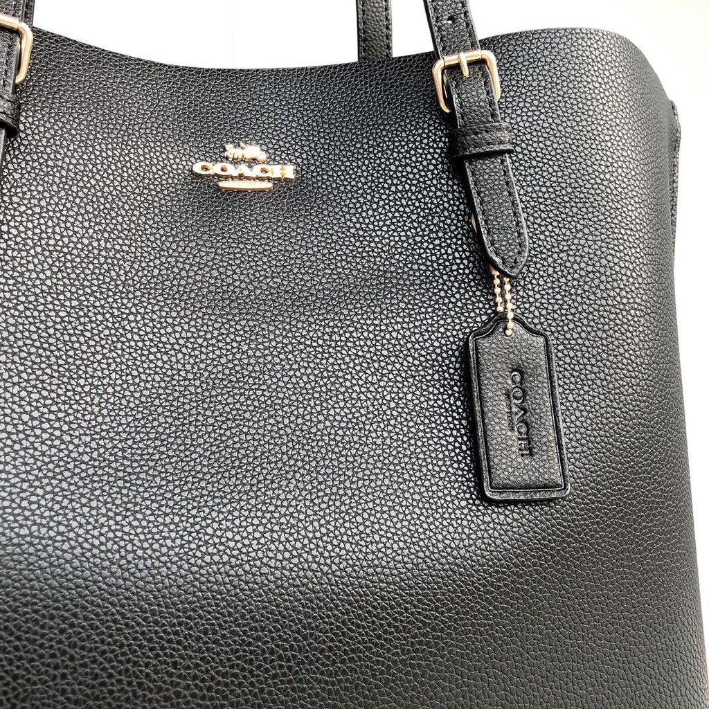 [Instant/Same Day]1671 coach Mollie Tote Women Shoulder Bag Handbag shopping bag    ttb