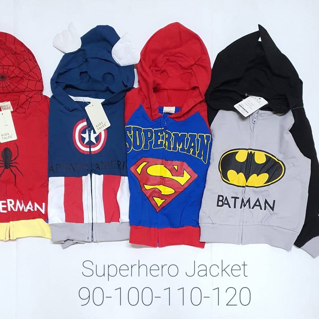 Superhero Jacket / Jaket Superhero Anak/Jaket Anak