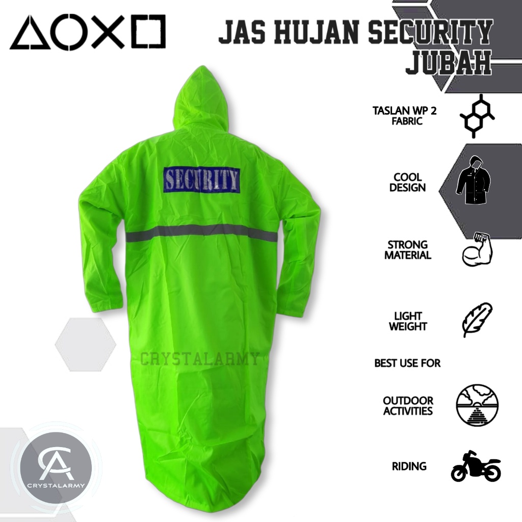 JAS HUJAN SECURITY JUBAH