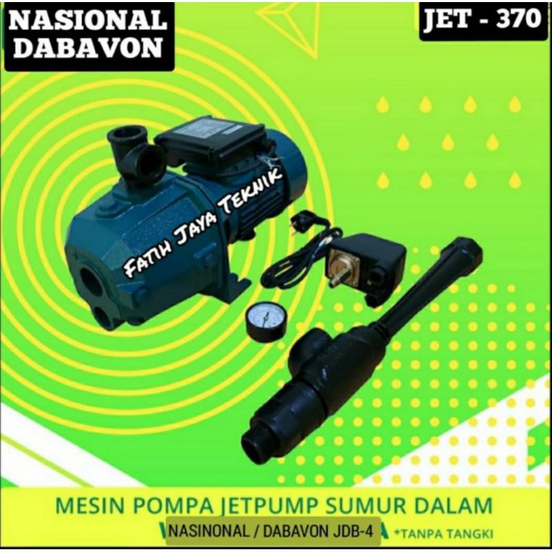 Pompa Air Sumur Dalam JetPump 40 meter