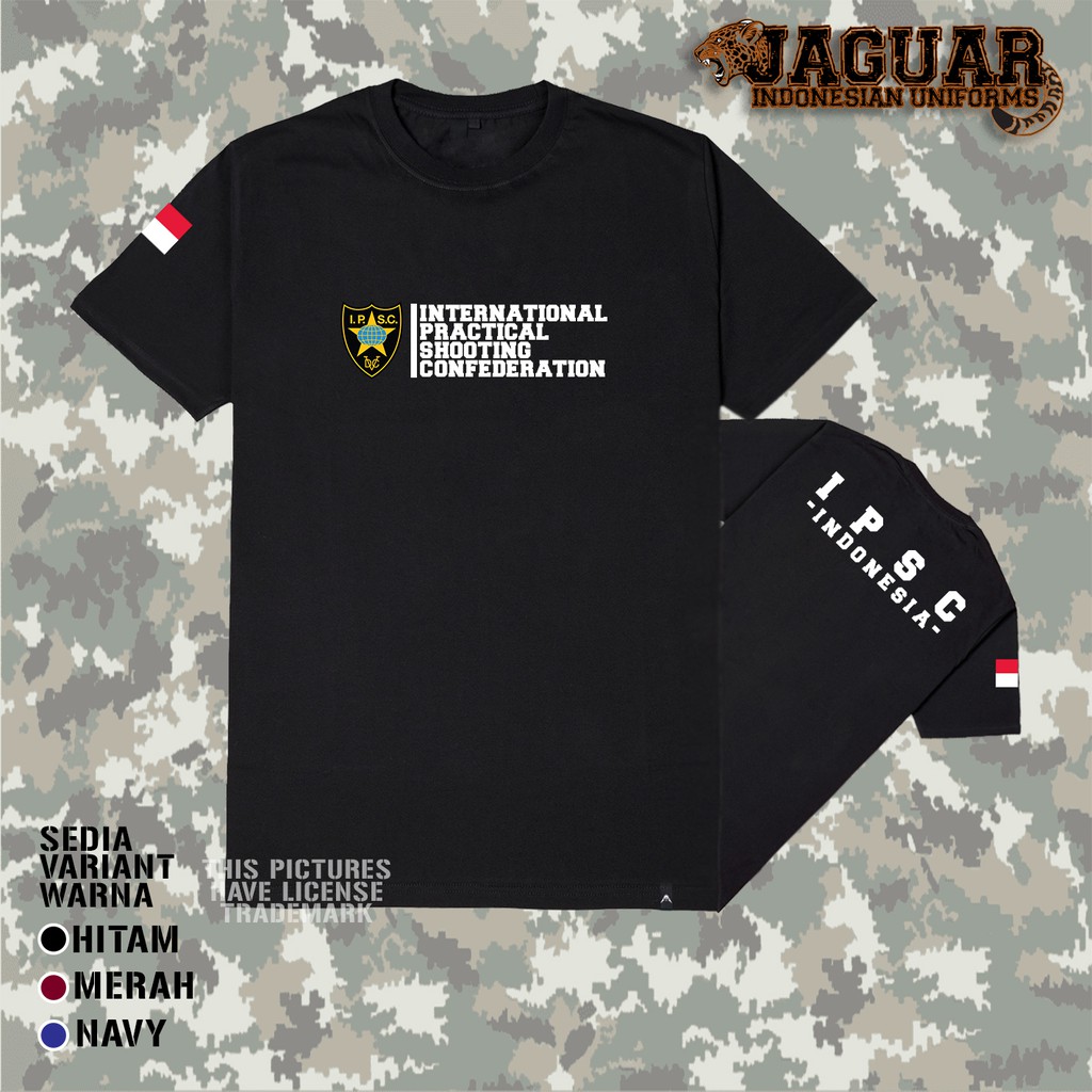 kaos baju IPSC indonesia jaguar