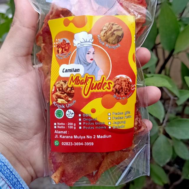 

Keripik Ketela Pedas Manis/100 gram