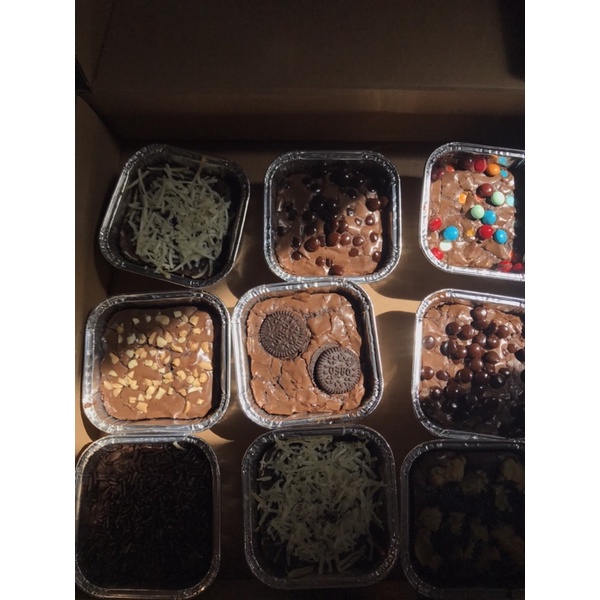 

9pcs mini fudgy brownie