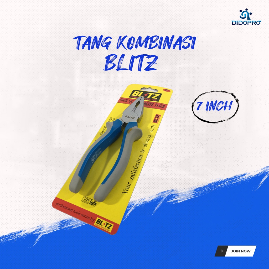 BLITZ Tang Kombinasi 7&quot;/ BLITZ TANG KOMBINASI 7 INCHI