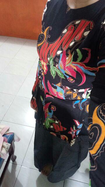 Gamis Muslim Fashion – Gamis Batik Wanita 392