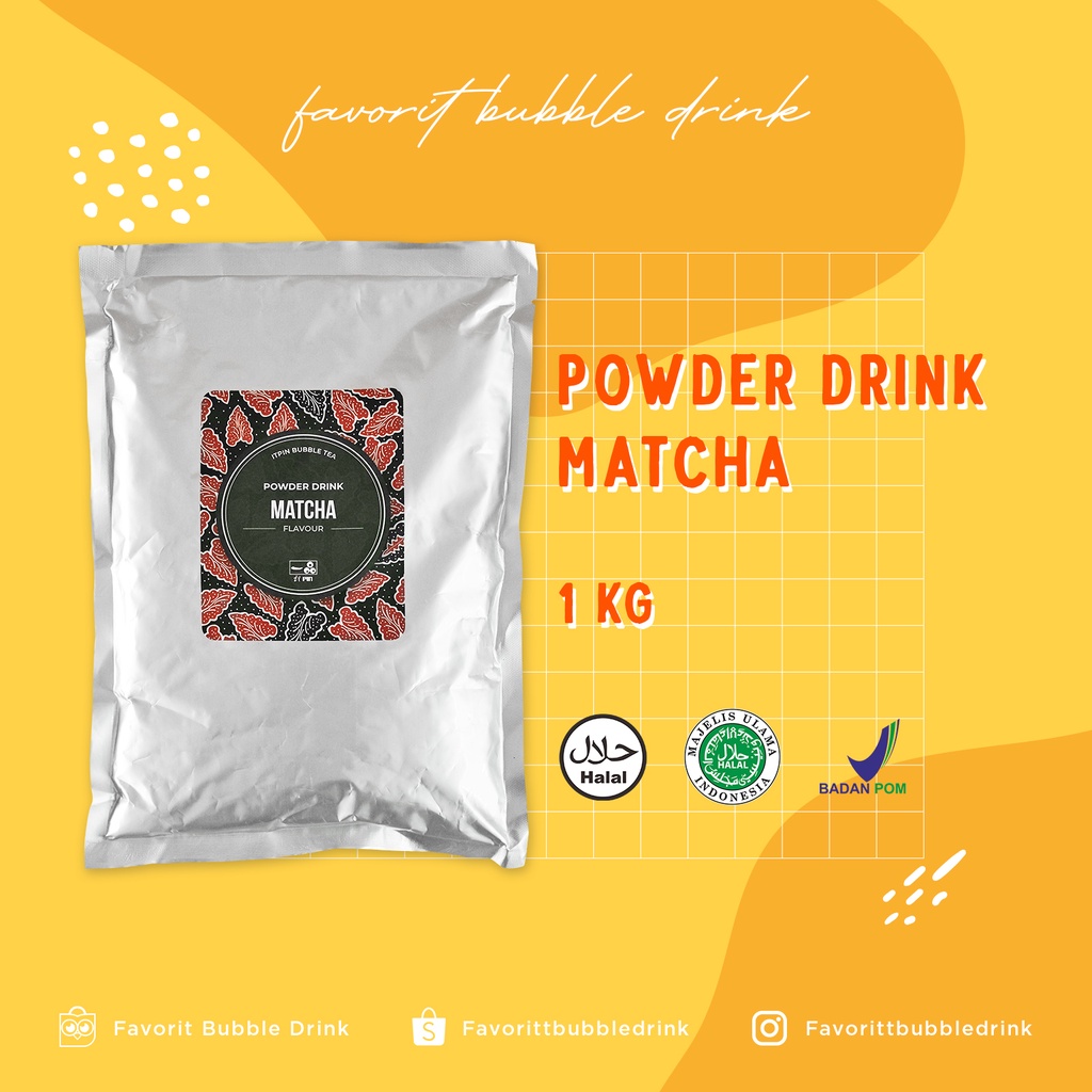 

Matcha Latte PREMIUM POWDER ITPIN 1KG