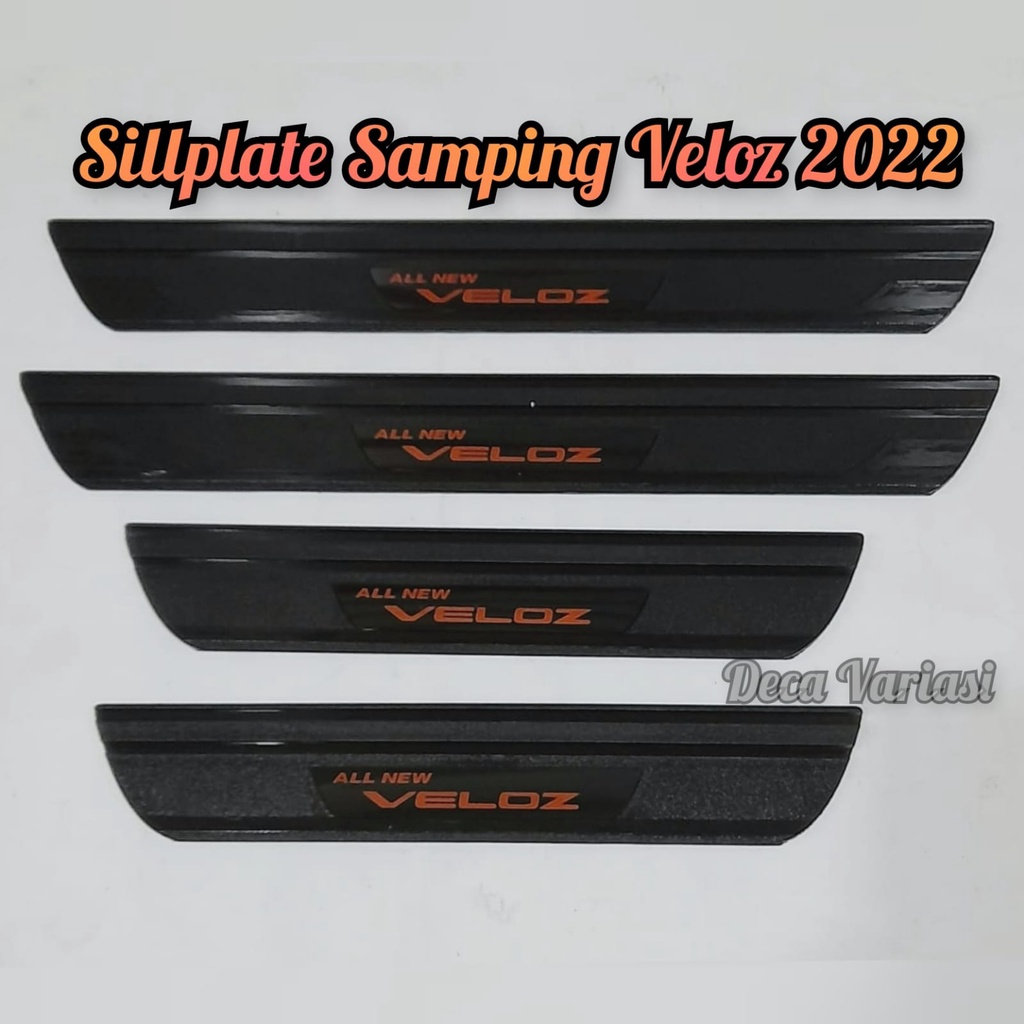 Sillplate Samping Veloz 2022 / Sill Plate Samping Veloz 2022 Hitam