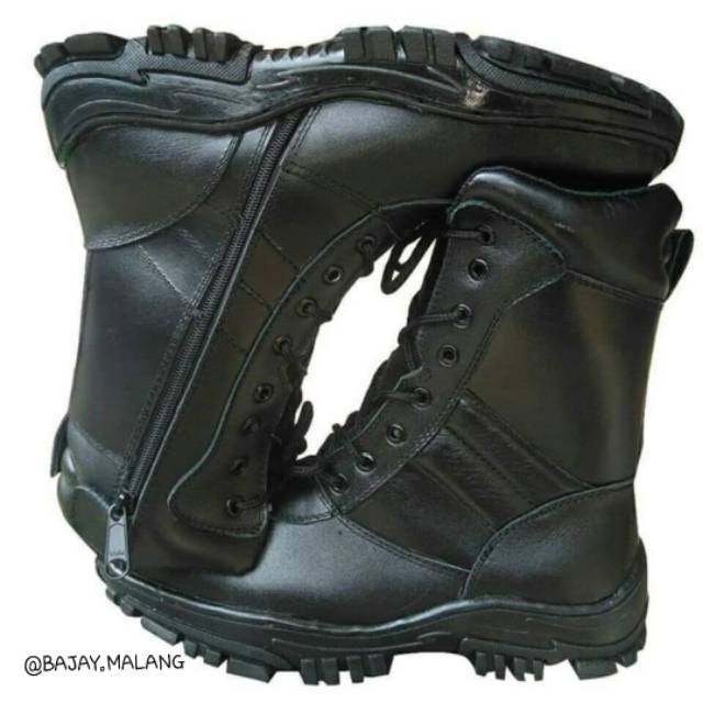 SKD Sepatu PDL Resleting Standart TNI