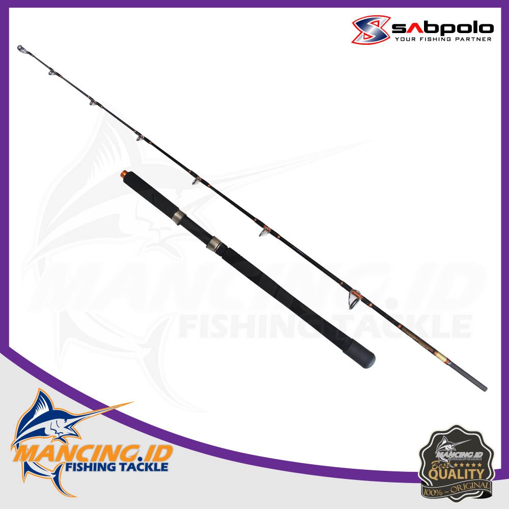 Sabpolo Rod Jigging Power Tournament PE Joran Spinning Pancingan Kuat