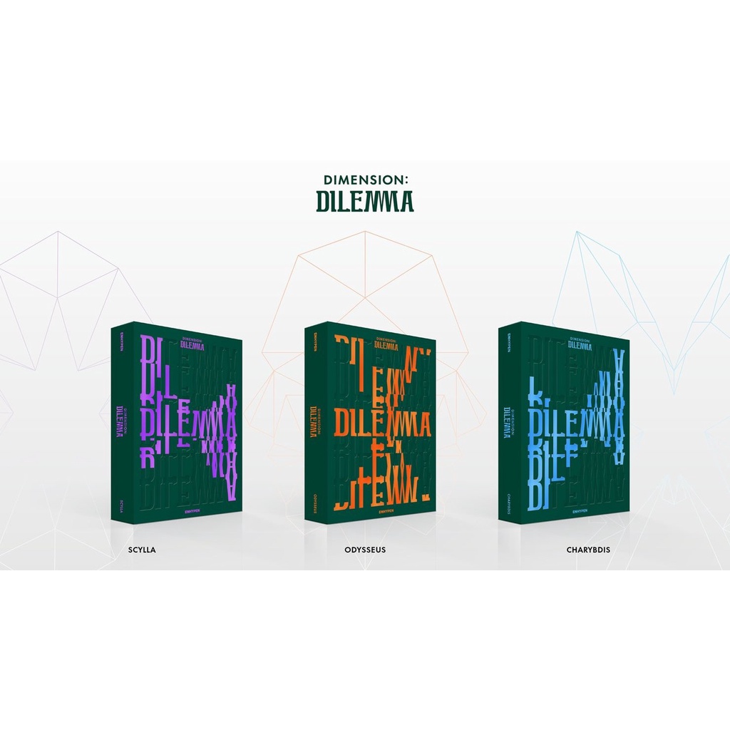 (WEVERSE) ALBUM ENHYPEN DIMENSION:DILEMMA