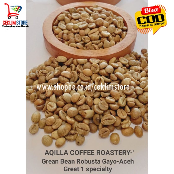 

Kopi Robusta Gayo-Aceh 1 Kg Promo (Biji Mentah/Grean Bean)