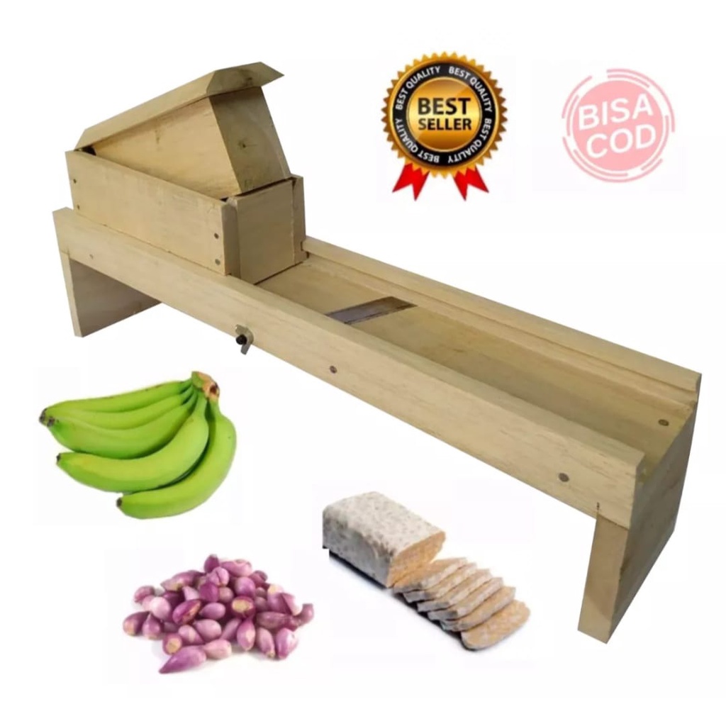 Serutan Es Batu Manual / Alat Serut Es Batu / Serutan Es Kayu