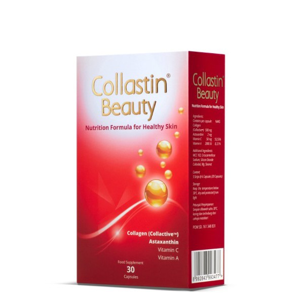 Collastin Beauty Nutrition Formula For Healthy Skin - 30 Capsule