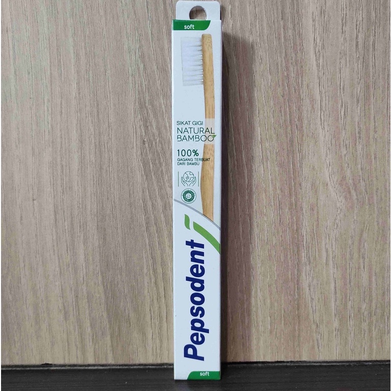 Pepsodent Sikat Gigi Natural Bamboo Soft