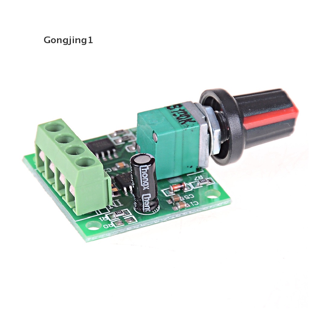 Gongjing1 Kontroler Kecepatan Motor PWM 1803B M216 1.8V 3V 5V 6V 12V 2A Tegangan Rendah