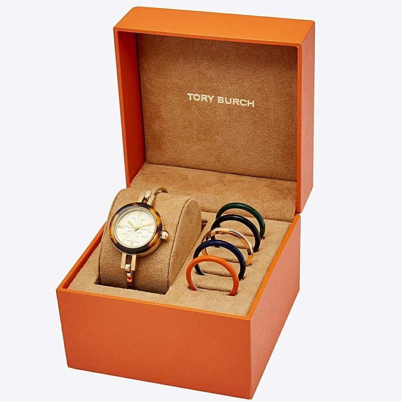 Jam Wanita Tory Burch TBW2100 & TBW 2100 Original Baterai FullSet Ring