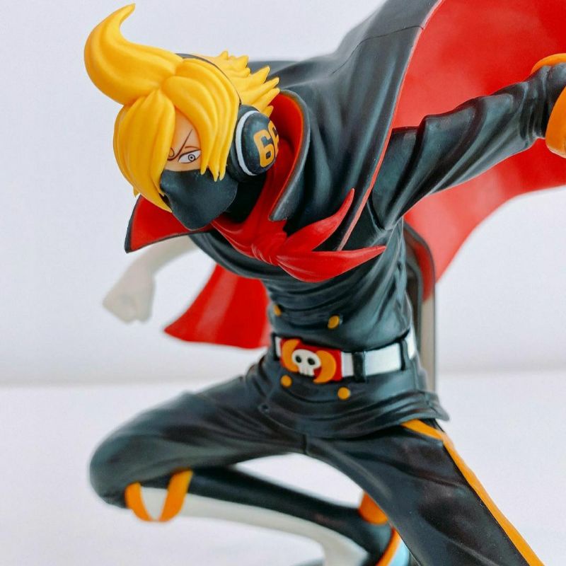Action Figure Sanji Osoba Mask One Piece Battle Record - Soba Mask