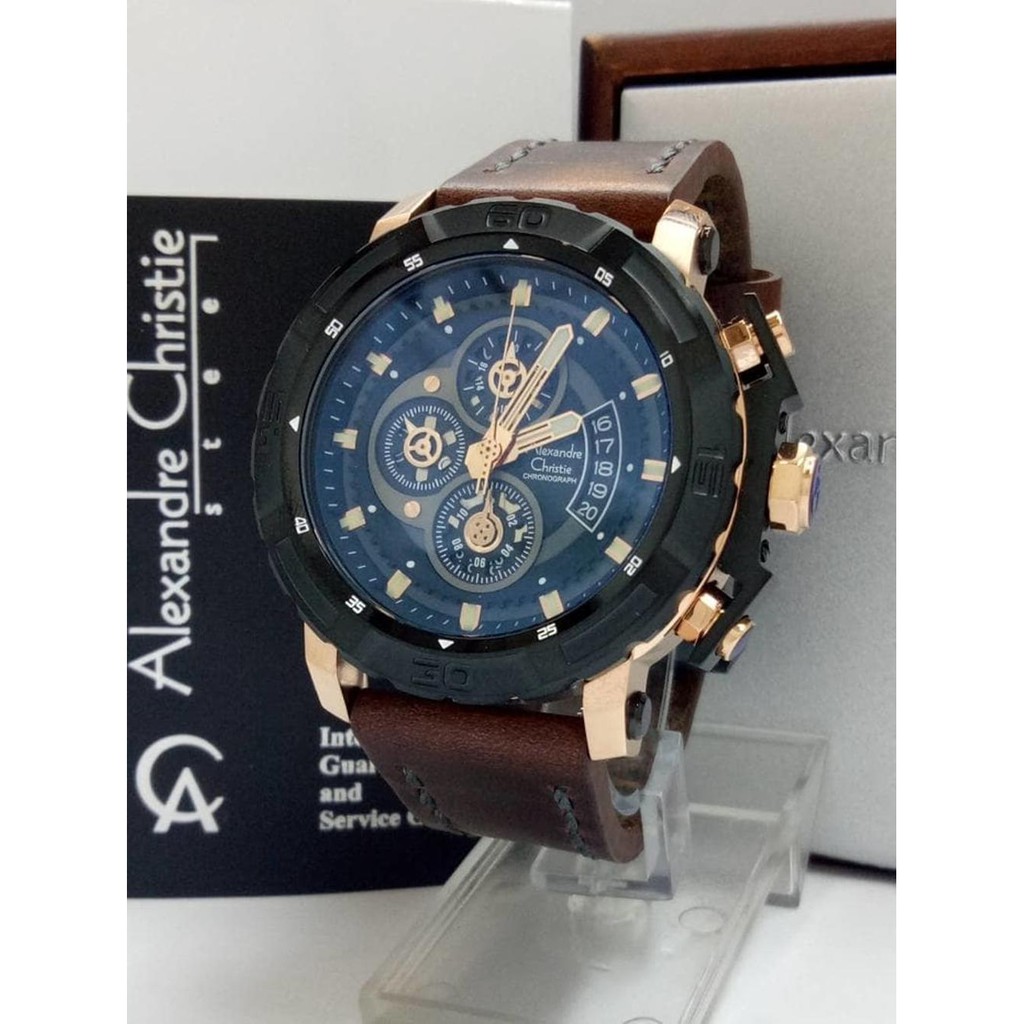 Promo JAM TANGAN PRIA ALEXANDRE CHRISTIE MODEL TERBARU Berkualitas