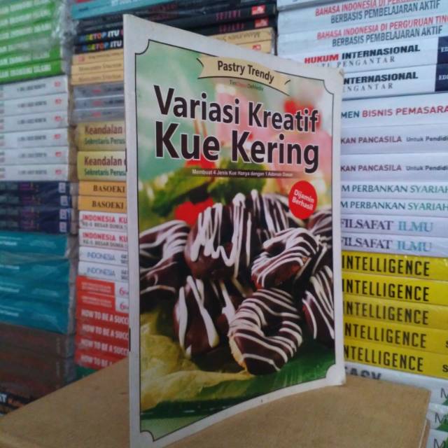 

Buku Pastry Trendy VARIASI KREATIF KUE KERING