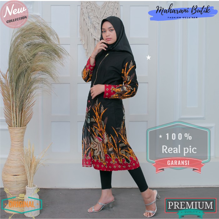 Baju atasan tunik outfit wanita pakaian remaja by MAHARANI BUTIK