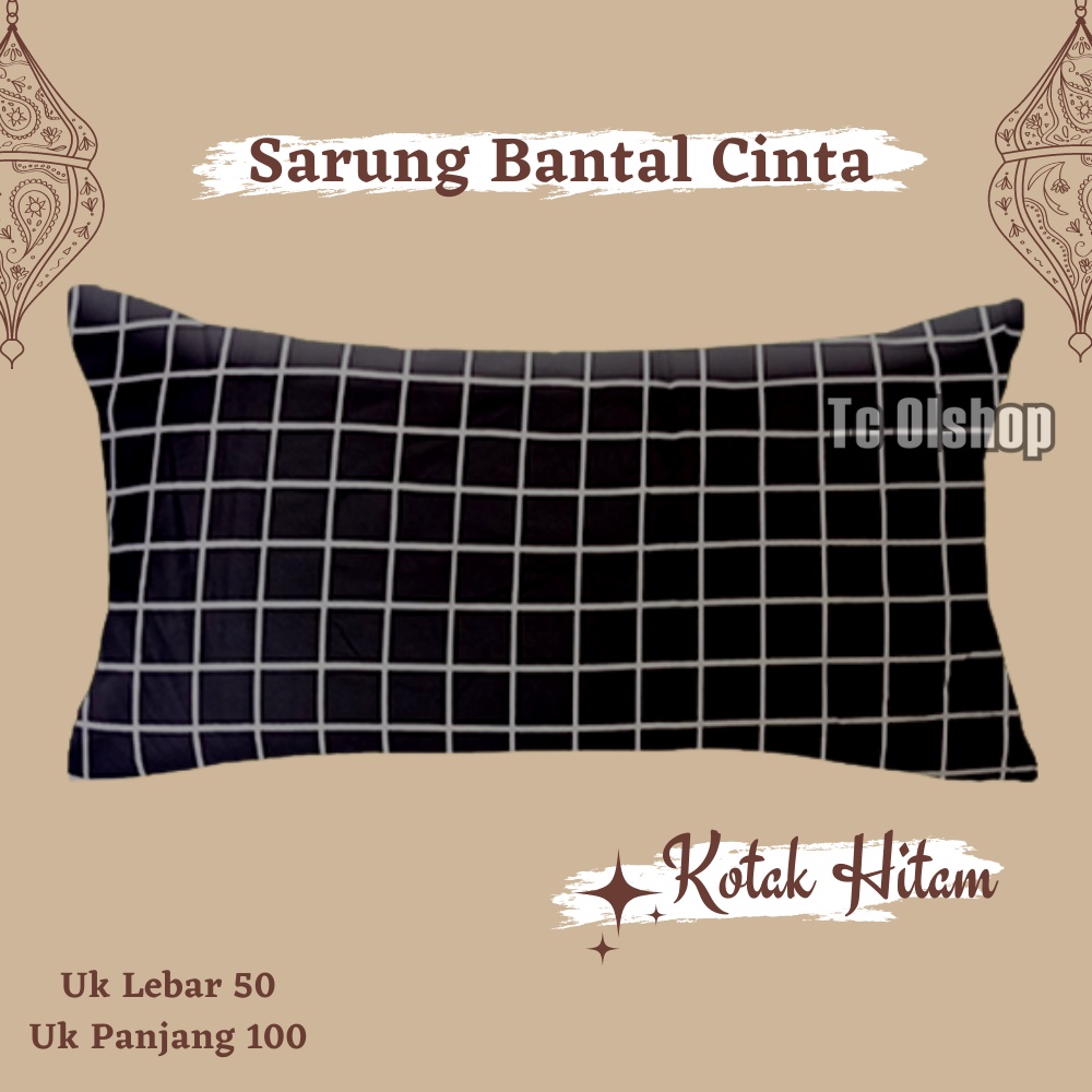 Sarung Bantal Cinta 50 x 100 cm