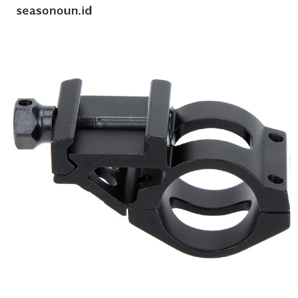 (seasonoun) Mount Rail Picatinny Taktis 25.4mm 20mm 45 Derajat Untuk Senter Scope