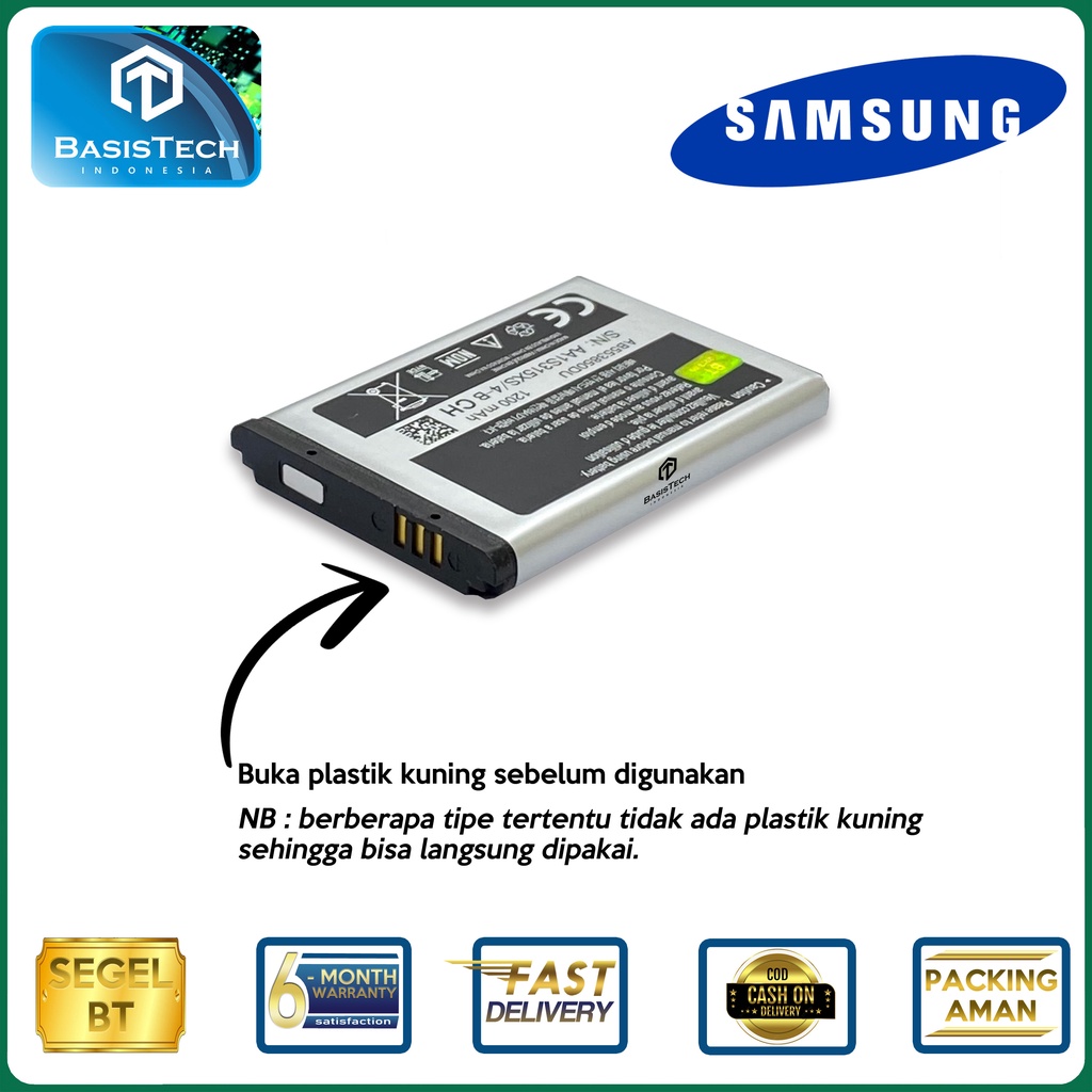 BATERAI SAMSUNG D880 D888 D988 W599 W629 B5702C B5712C - AB553850DU - ORI99