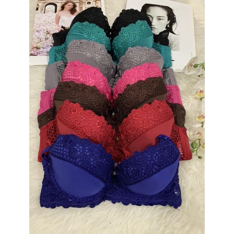 3 PCS | RUMI | BRA BH Fashion Wanita Bra wanita Murah BH Busa TEBAL pakai kawat / Bh busa Kawat /  A