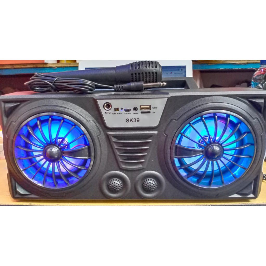 Speaker Bluetooth Karaoke Portable SK-33