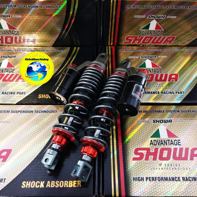 Shockbreaker tabung SHOWA ADVANTAGE GPSERIES AEROX NEW NMAX/2020 UK-310MM SKOK BELAKANG HARGA GROSIR