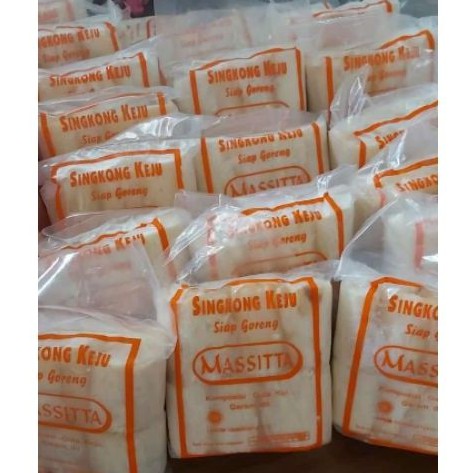 

Singkong keju asli Salatiga siap goreng