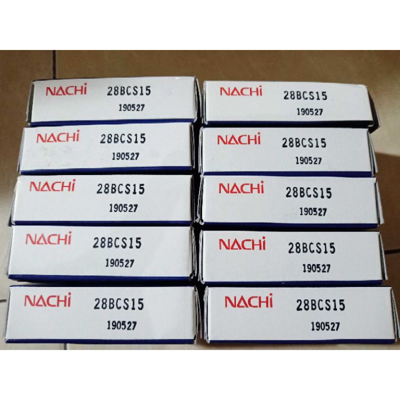 Bearing laher laker NACHI 28BCS15 utk kruk as tiger,gl pro
