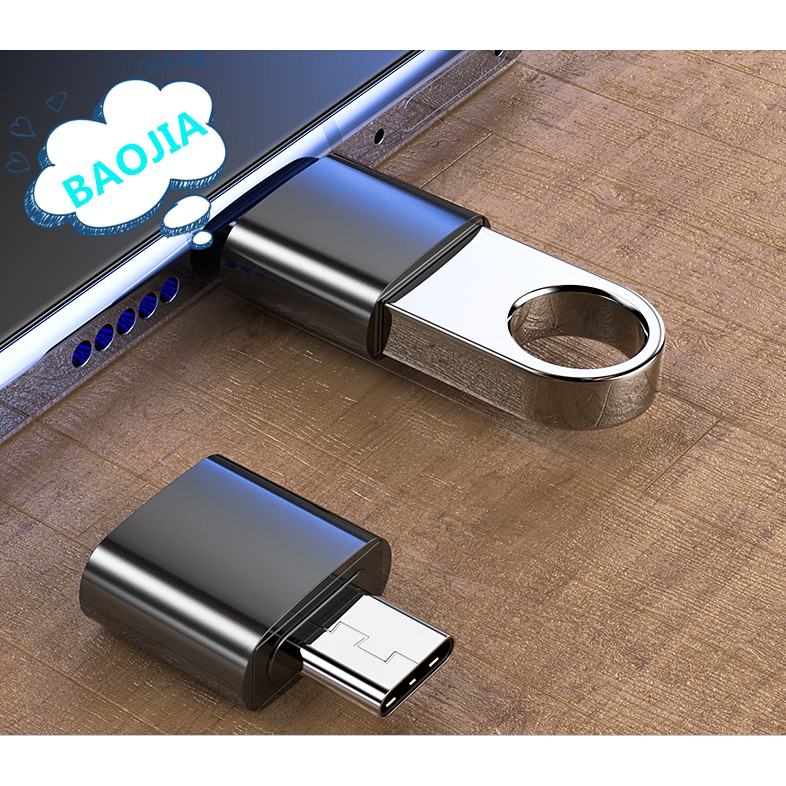 Adaptor OTG USB Tipe C ke USB 3.0 Female