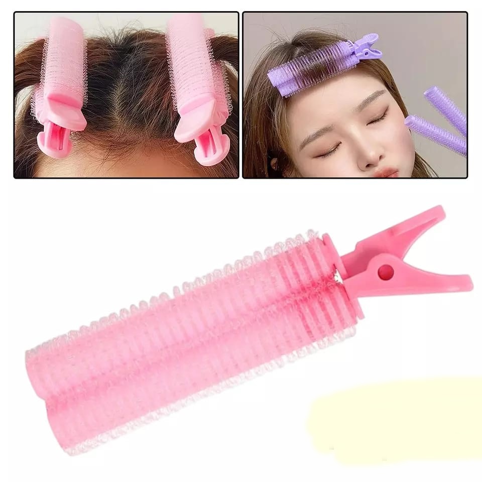 Roll Rambut Berbulu Alat Pengeriting Rambut Roll Poni Bervolume Besar Hair Rollers Korea Import F656