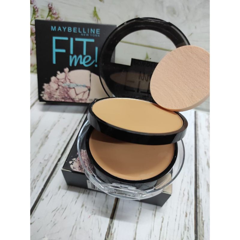 MAYBELLINE FIT ME / Bedak Maybelline Fit Me work 2in1 Padat Dan Basah