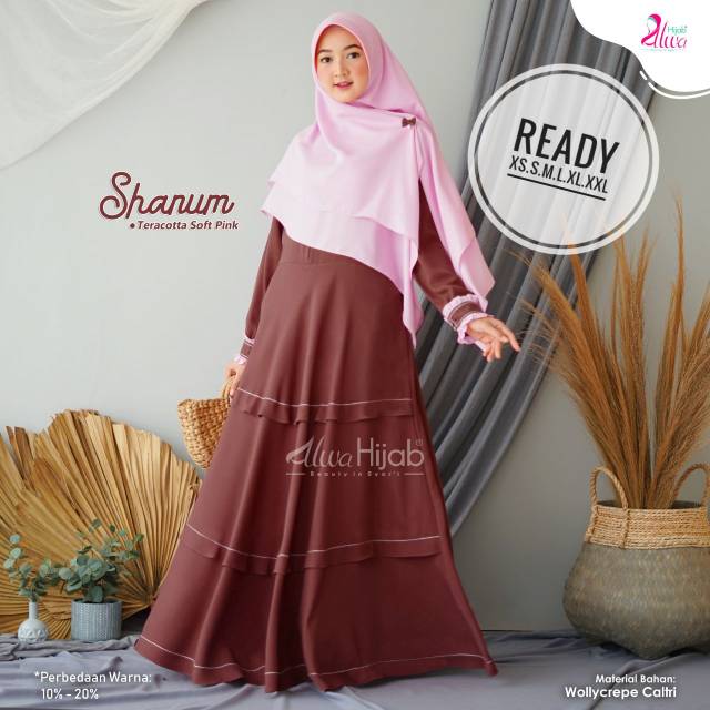 ALWA HIJAB GAMIS SET SHANUM
