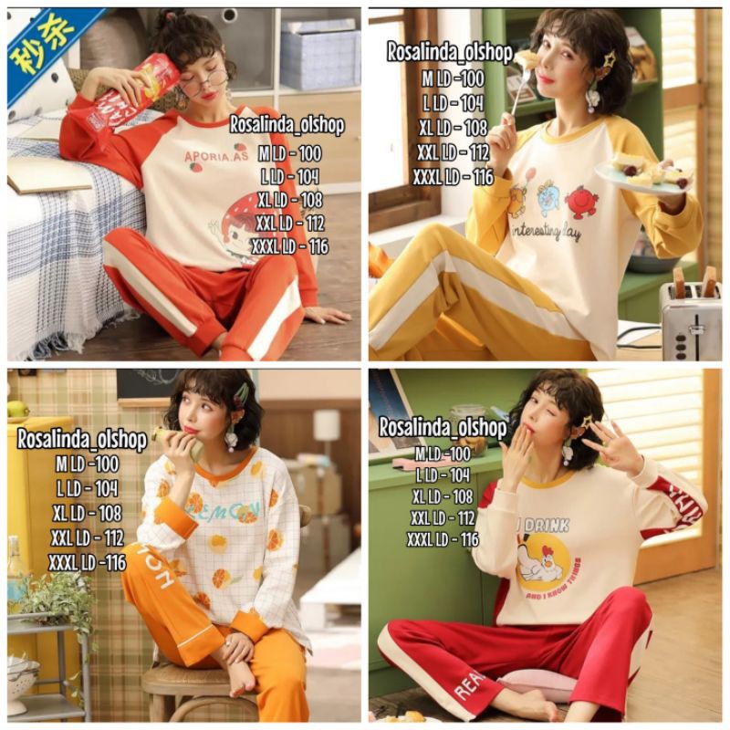 Piyama wanita pp import New Style/fashion wanita/baju tidur murah C03-C2