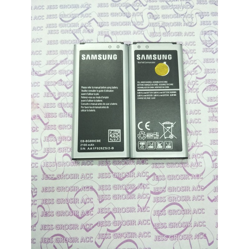 Battery Batre Baterai Samsung Galaxy S5 Mini G800 EB-BG800CBE G870