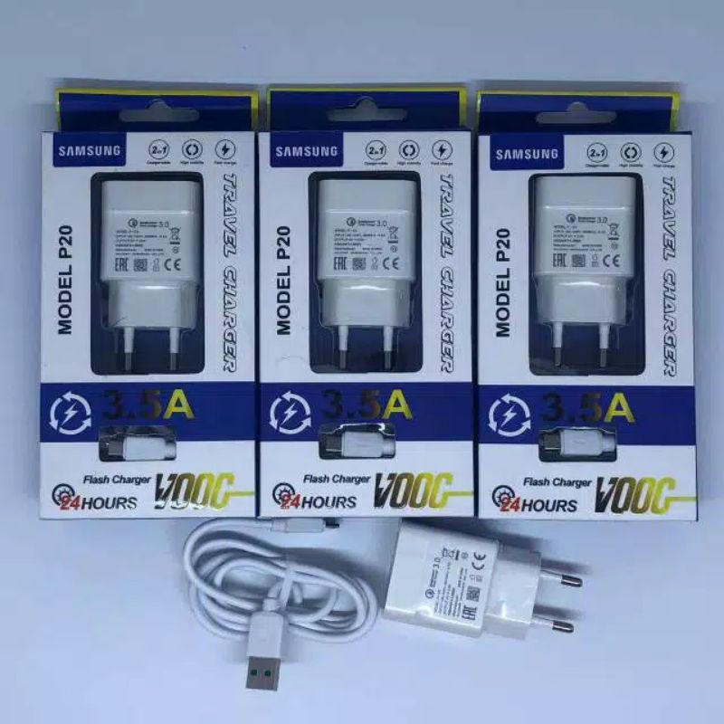 Charger Branded P-20 1 Usb Samsung
