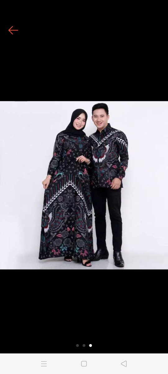 Maura Couple - Sania Ruffle Batik Couple Ori Ndoro Jowi Dnt Garansi Termurah Shopee - Solo