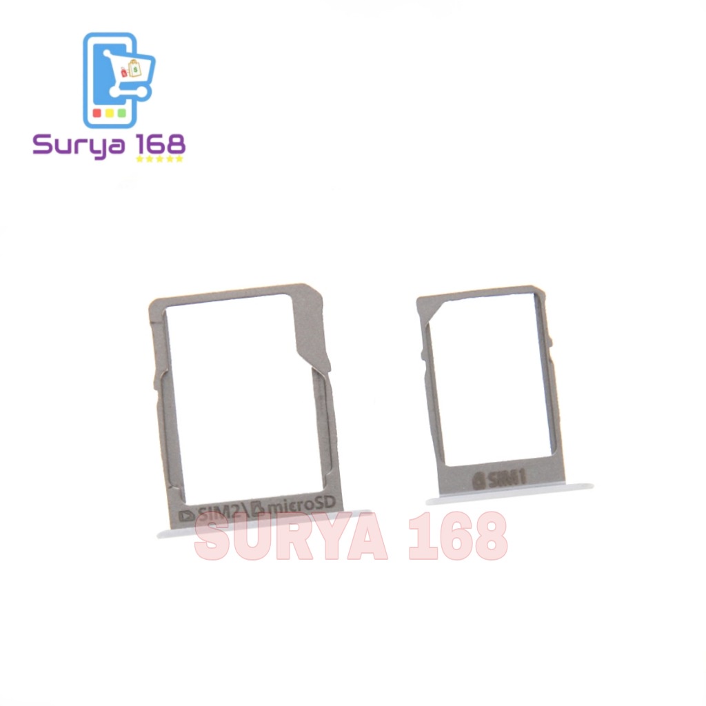 SIMLOCK SIMTRAY SIM TRAY SLOT SIM TEMPAT SIM SAMSUNG A3 A3000 A5 A5000 A7 A7000 WHITE