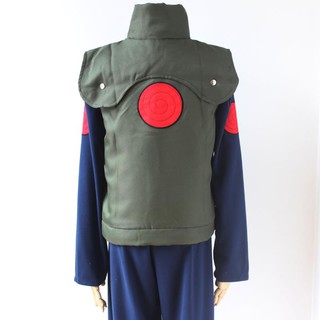 Set Kostum Cosplay Kakashi Naruto Rompi celana  Panjang  