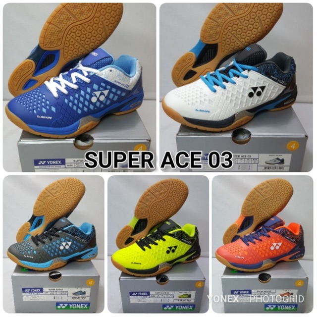 ORIGINAL Yonex Super Ace 03 Sepatu Badminton