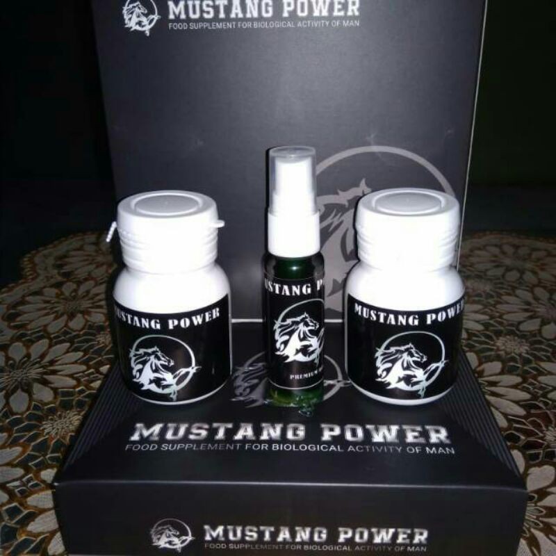 OBAT PEMBESAR KELAMIN MERK MUSTANG POWER PAKET GOLD