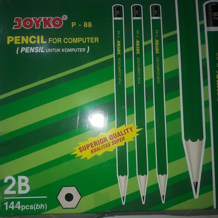 

Kusus Hari Ini Pensil 2B Untuk Computer Joyko P-88 Terbatas
